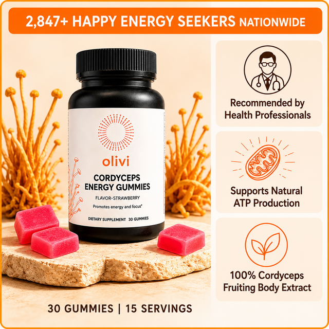 Cordyceps Energy Gummies