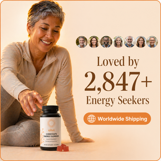 Olivi Cordyceps Energy Gummies